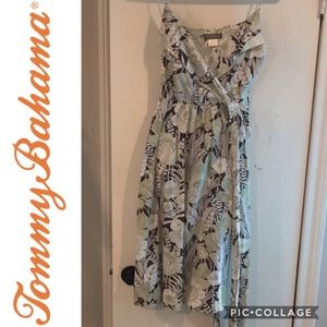 Tommy Bahama wrap tie dress
